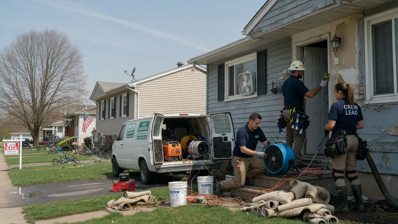 Flood Cleanup in Tiro, OH near me